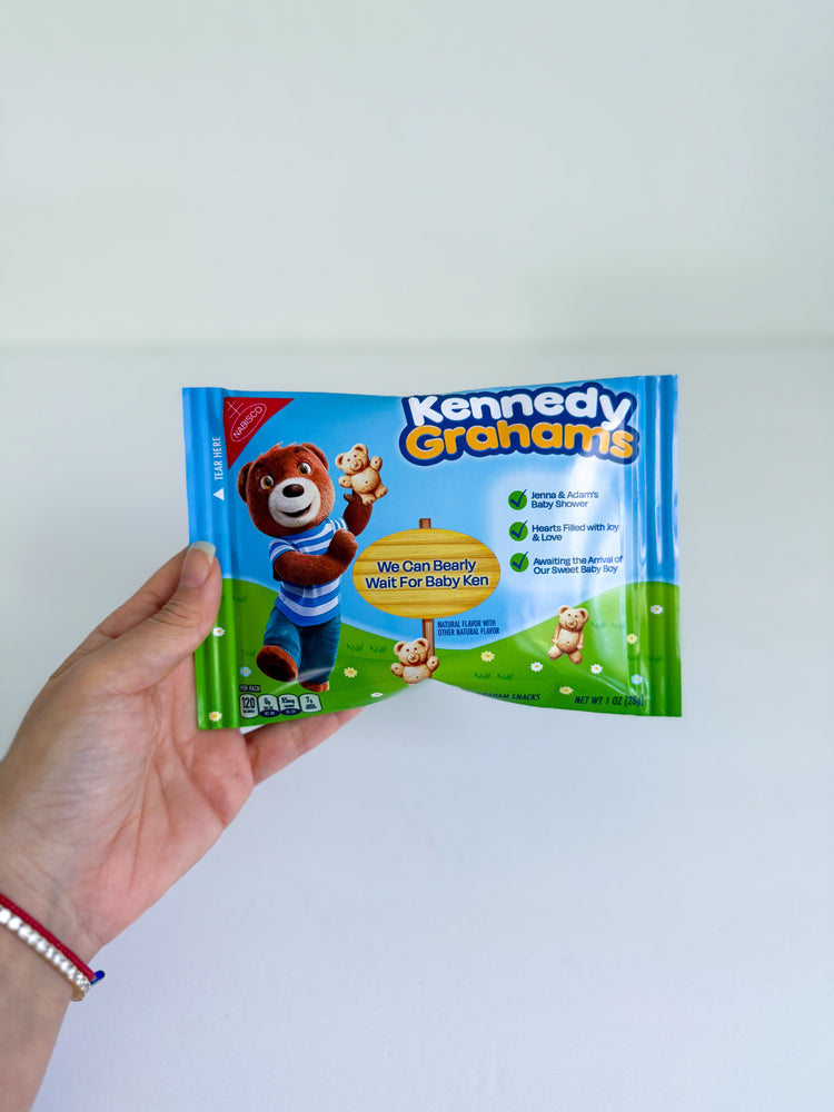 Custom Teddy Bear Crackers
