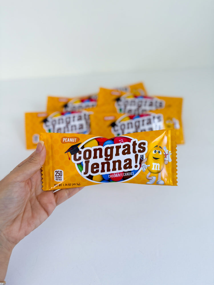 Custom Milk Chocolate or Peanut Candy