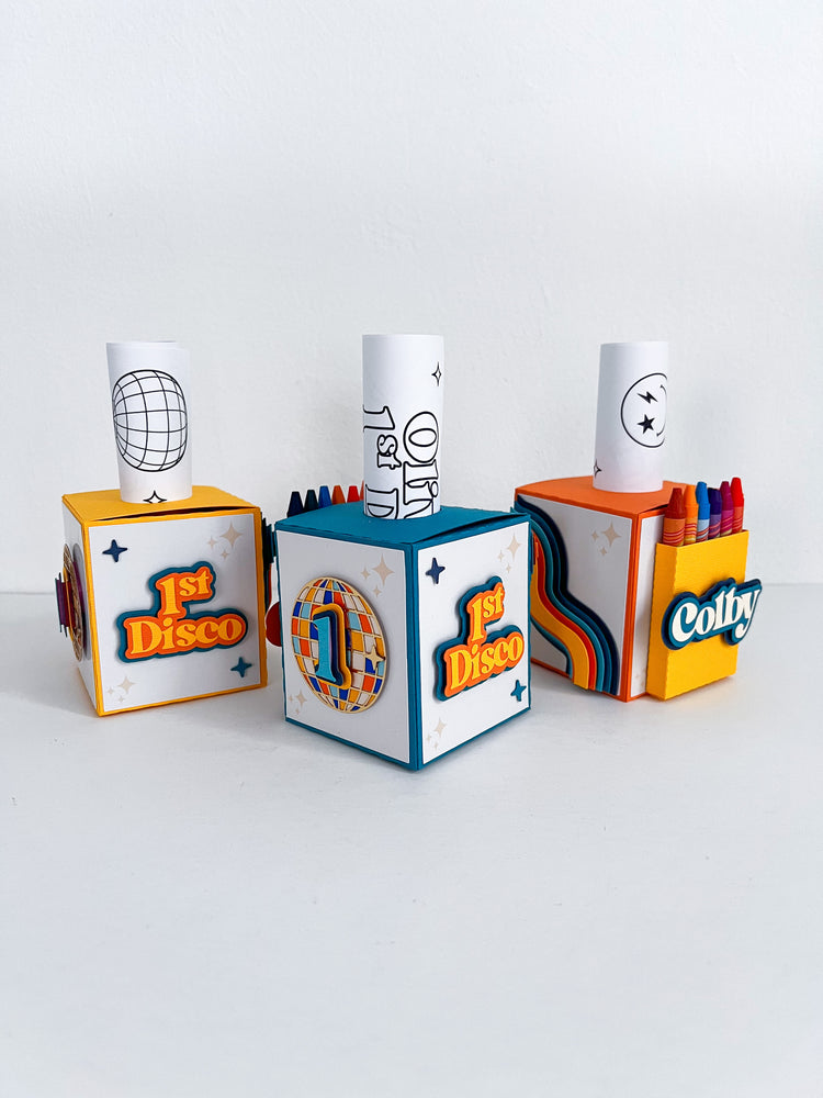 Custom Coloring Activity Box