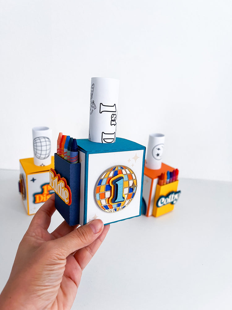 Custom Coloring Activity Box