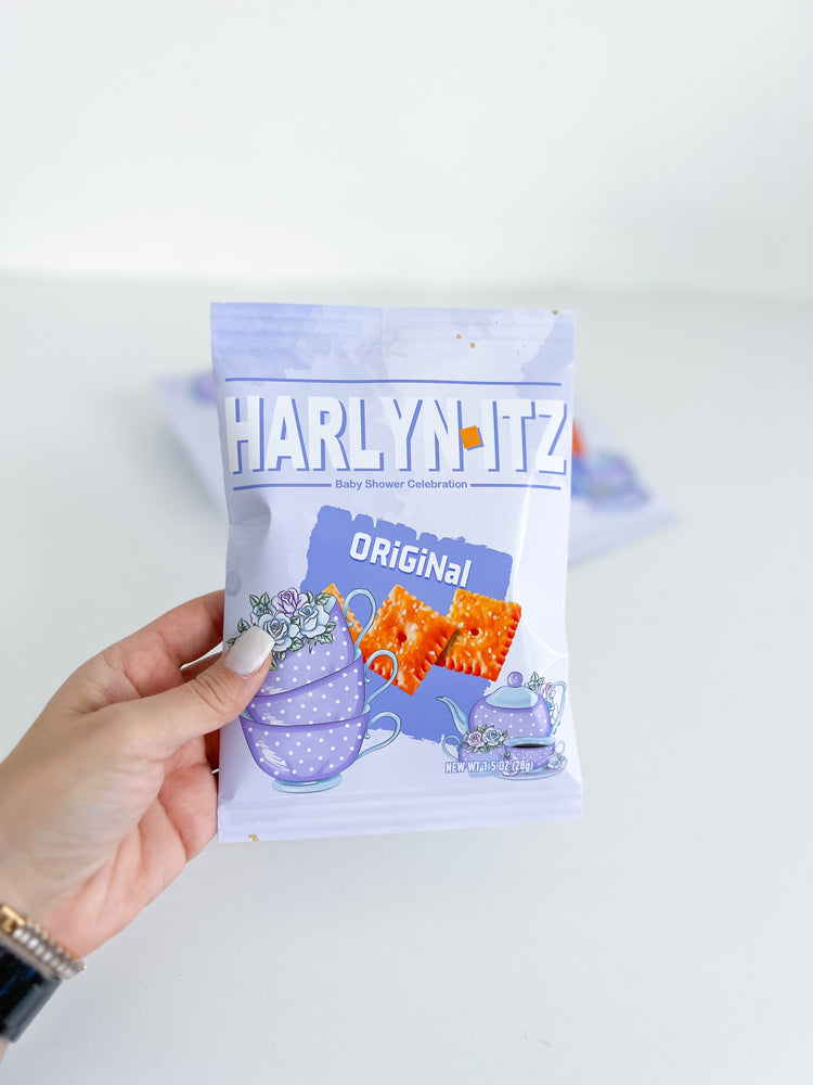Custom Cheese Square Crackers
