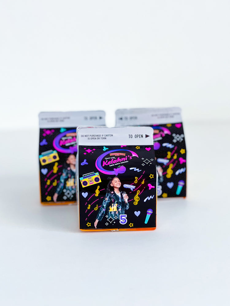 Custom Gold Fishy Crackers Boxes