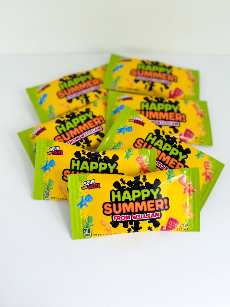 Custom Sour Chewy Kids Candy
