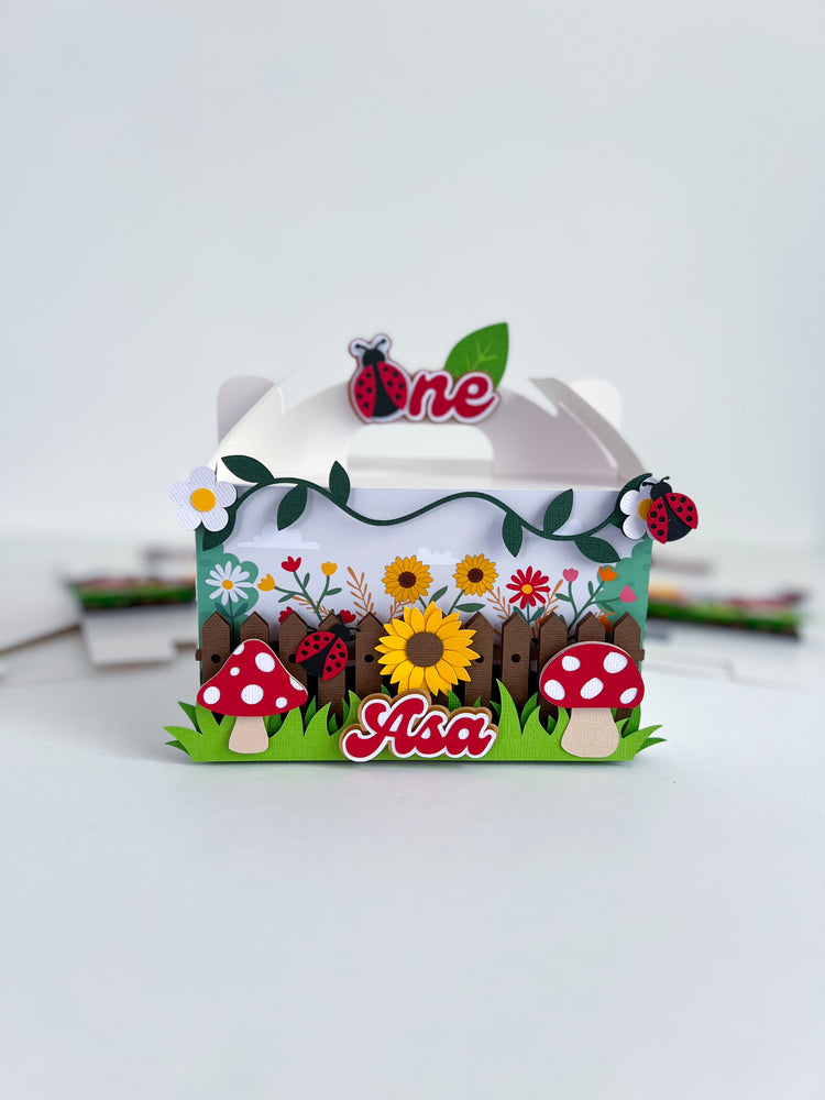 Custom Favor Boxes - 3D Gable