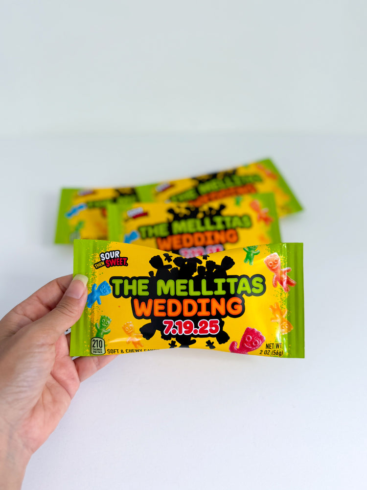 Custom Sour Chewy Kids Candy