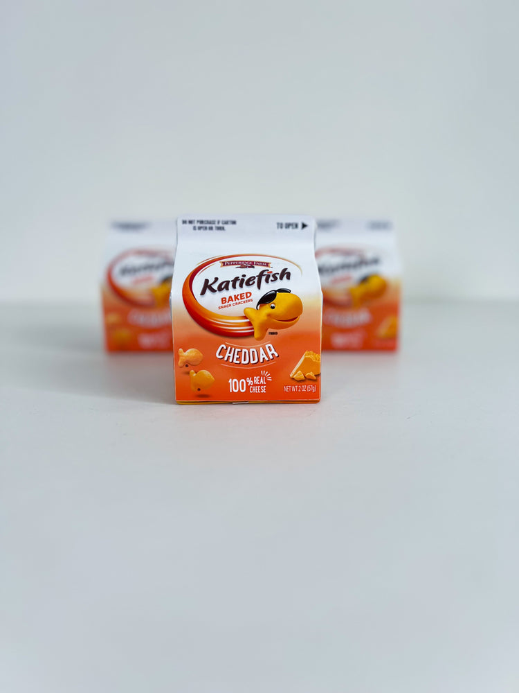 Custom Gold Fishy Crackers Boxes