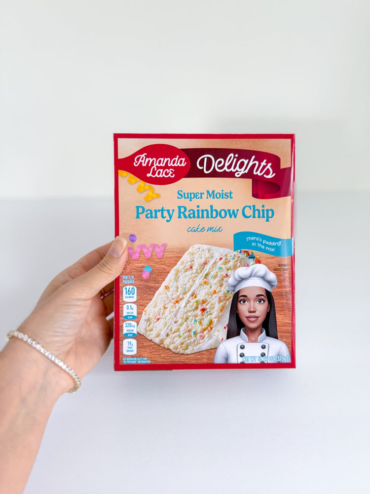Custom Cake Mix Boxes