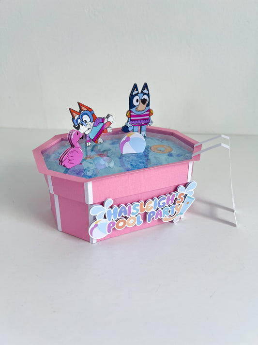 Custom Favor Box - Pool Party