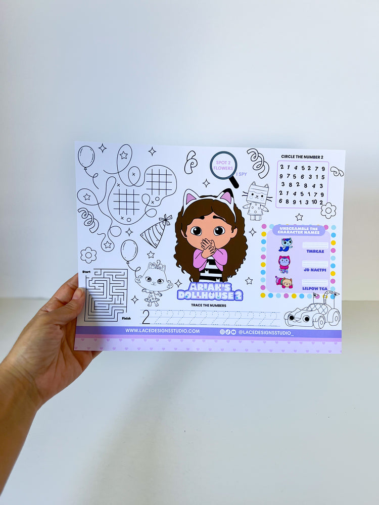 Custom Activity Sheets