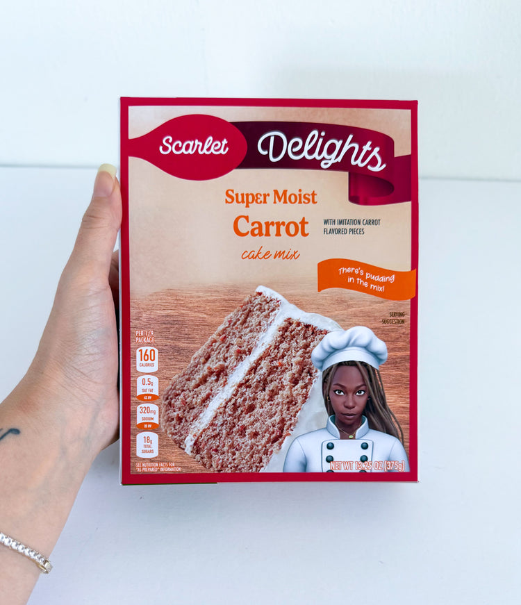 Custom Cake Mix Boxes