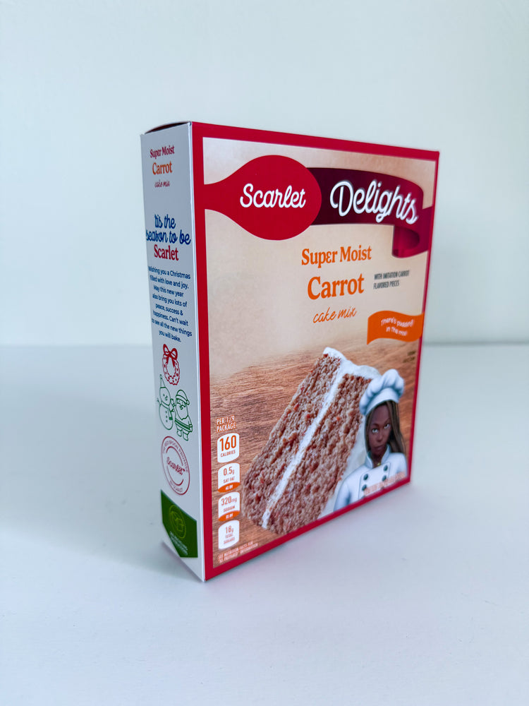 Custom Cake Mix Boxes