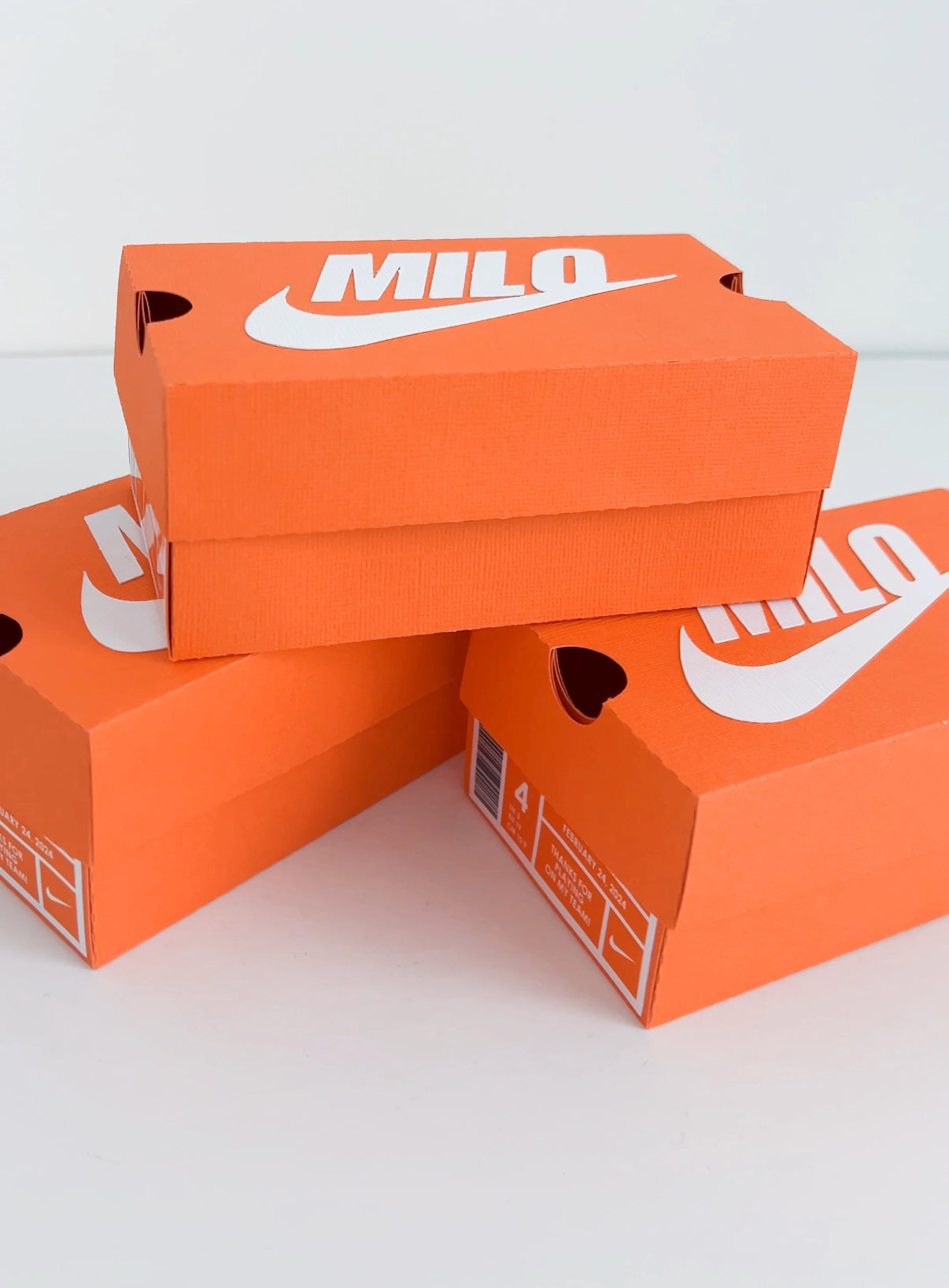 Custom Favor Box - Sneaker Box – Lace Designs Studio display picture 1