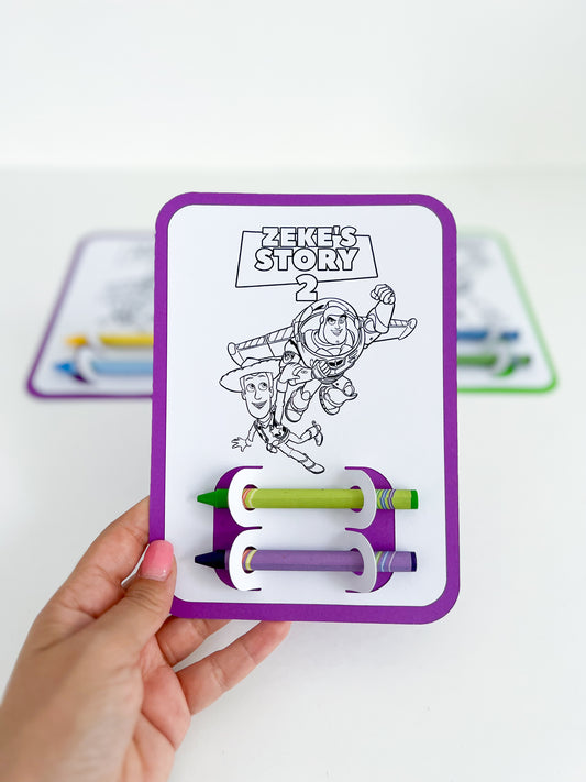 Custom Coloring Cards