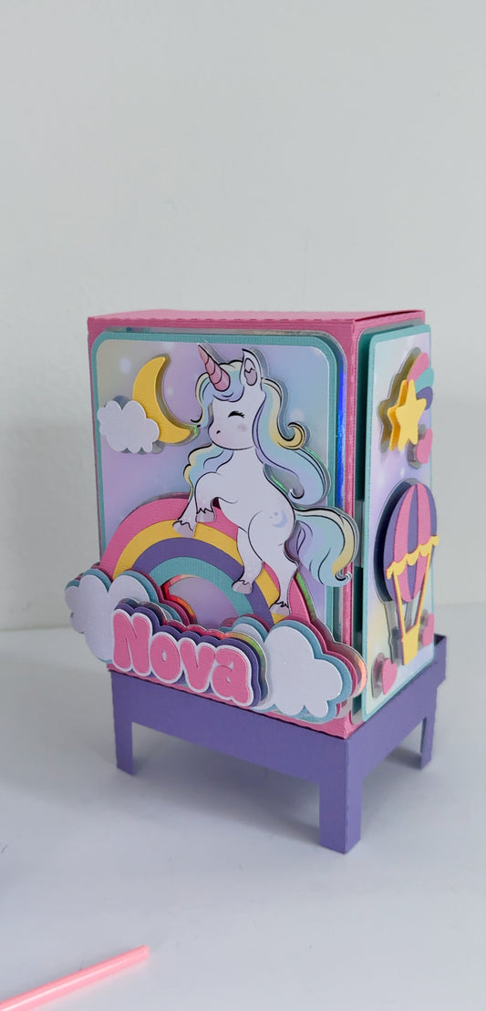 Custom Paint Easel Favor Boxes