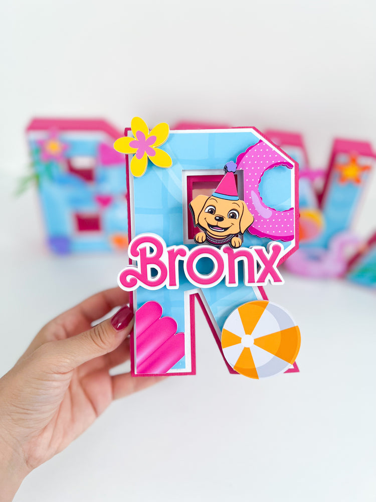 Custom 3D Letters