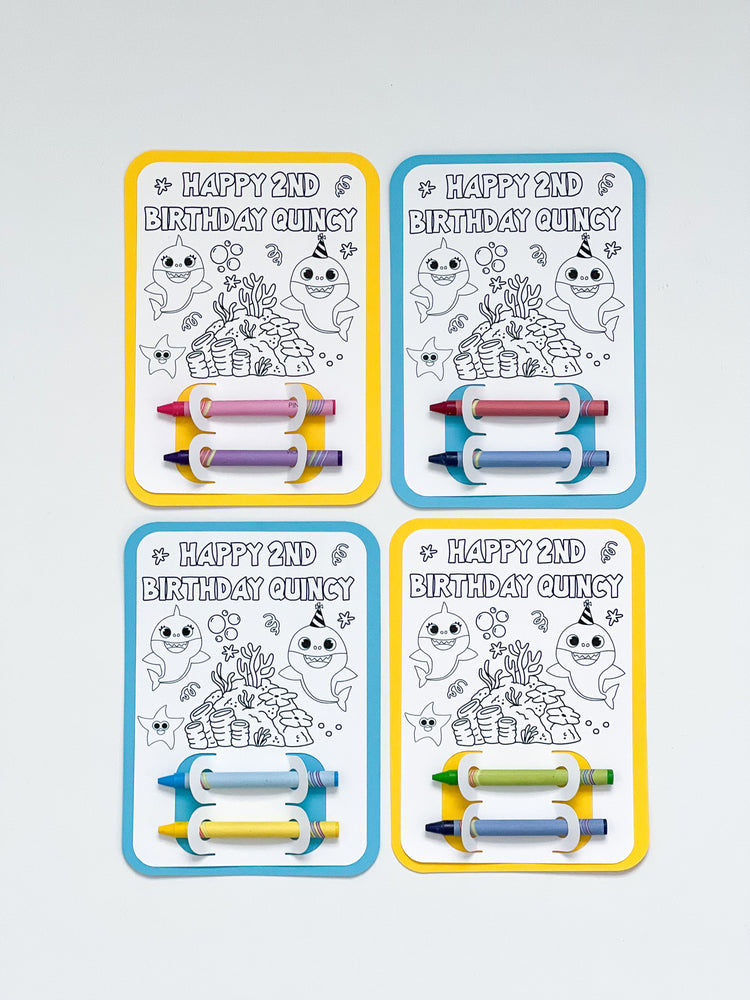 Custom Coloring Cards
