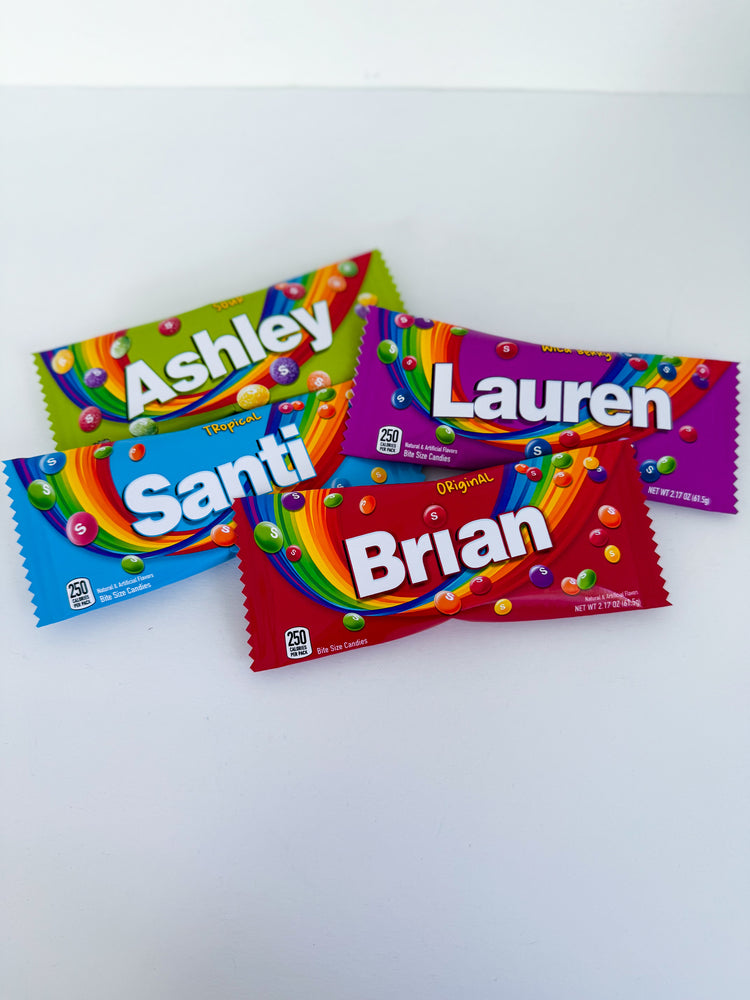 Custom Rainbow Candy