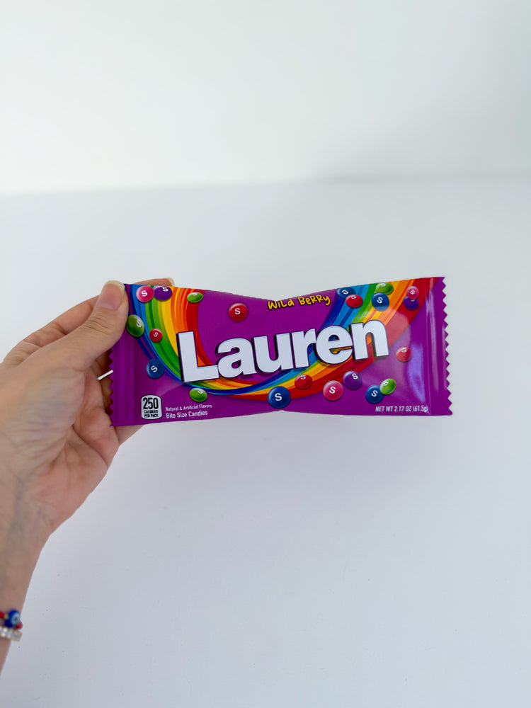 Custom Rainbow Candy