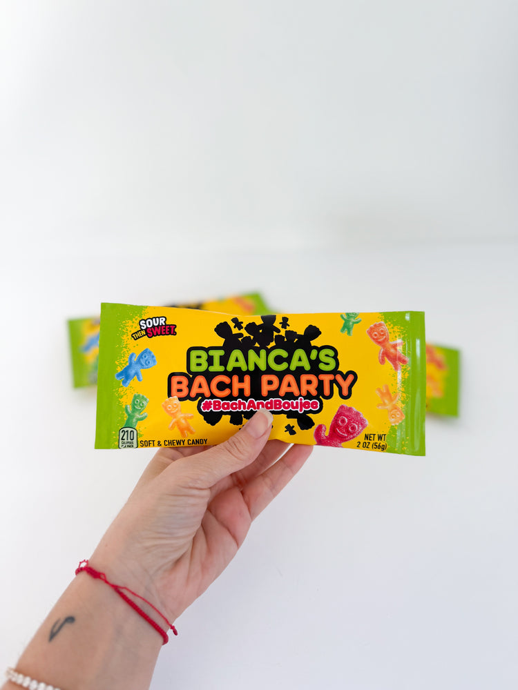 Custom Sour Chewy Kids Candy