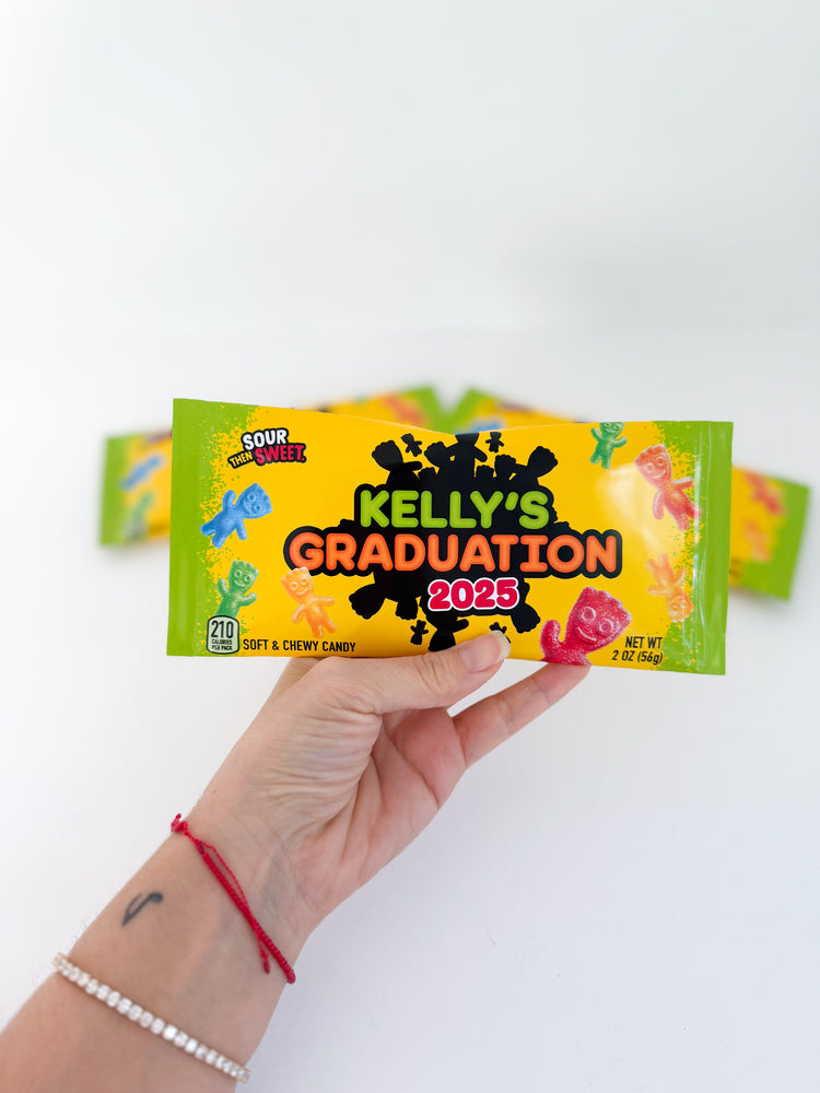 Custom Sour Chewy Kids Candy