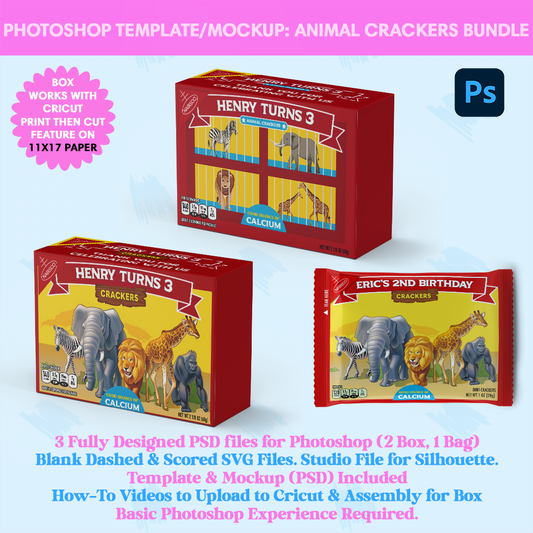 Template - Animal Crackers Bundle