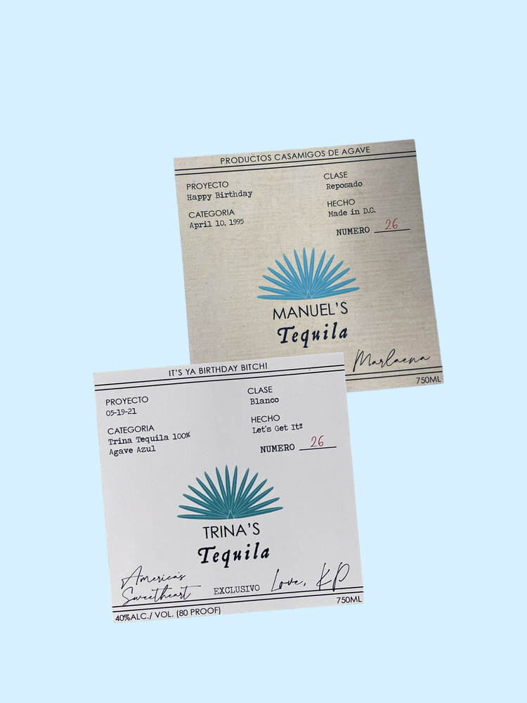 Custom Drink Labels