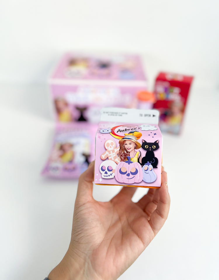 Custom Gold Fishy Crackers Boxes