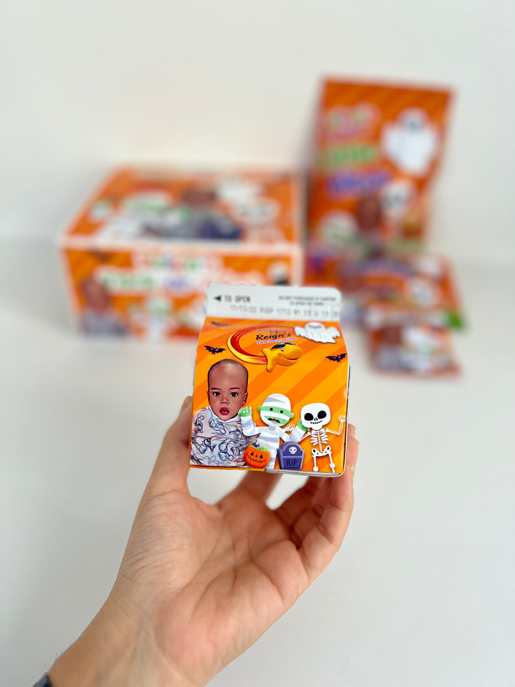 Custom Gold Fishy Crackers Boxes