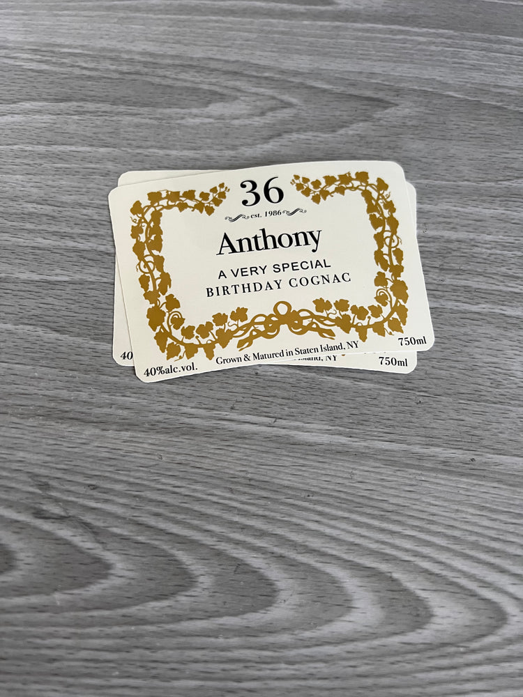 Custom Drink Labels