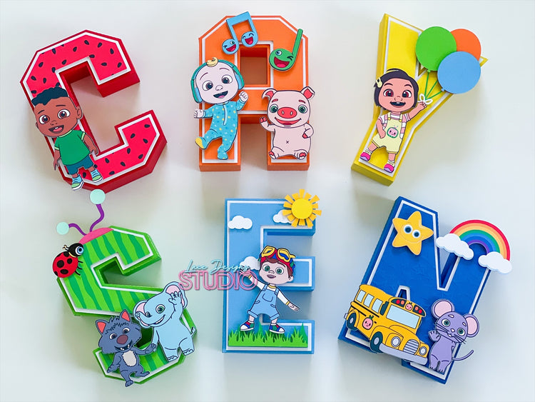 Custom 3D Letters