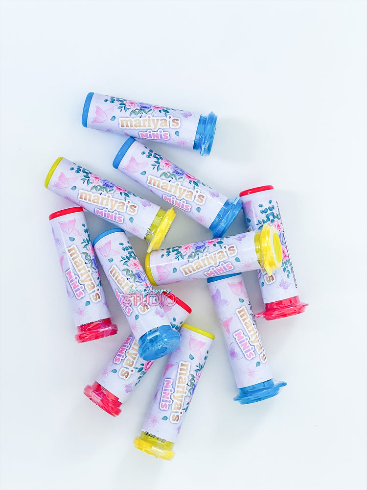 Custom Milk Chocolate Tubes