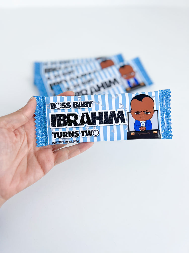 Custom Milk Chocolate Bars