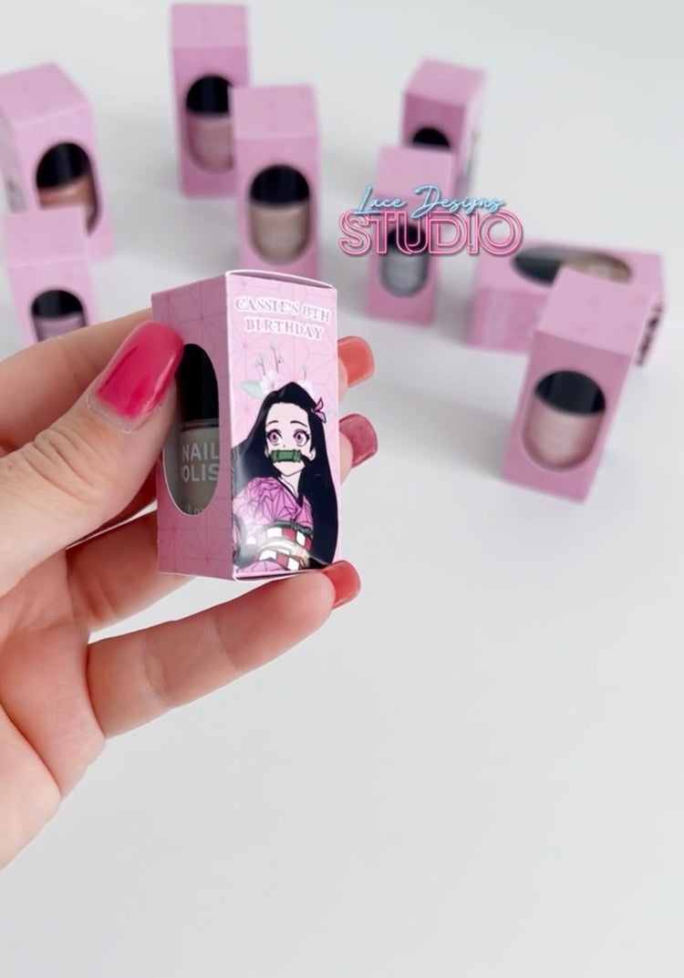 Custom Nail Polish Boxes