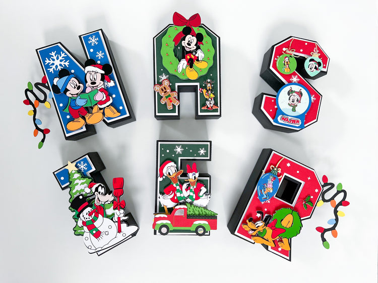 Custom 3D Letters