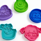 Monsters Playdoh Cutters