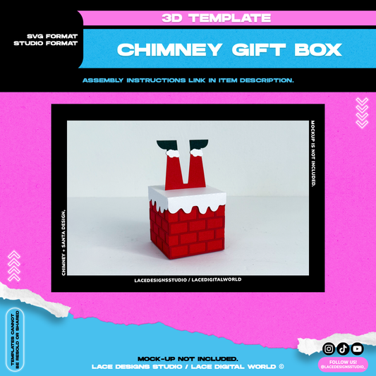 Template - Chimney Gift Box