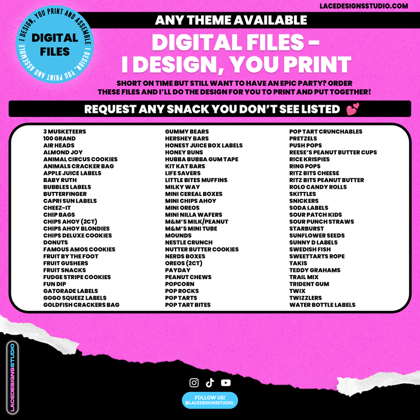 Digital File Design Digital Only Files – Lace Designs Studio