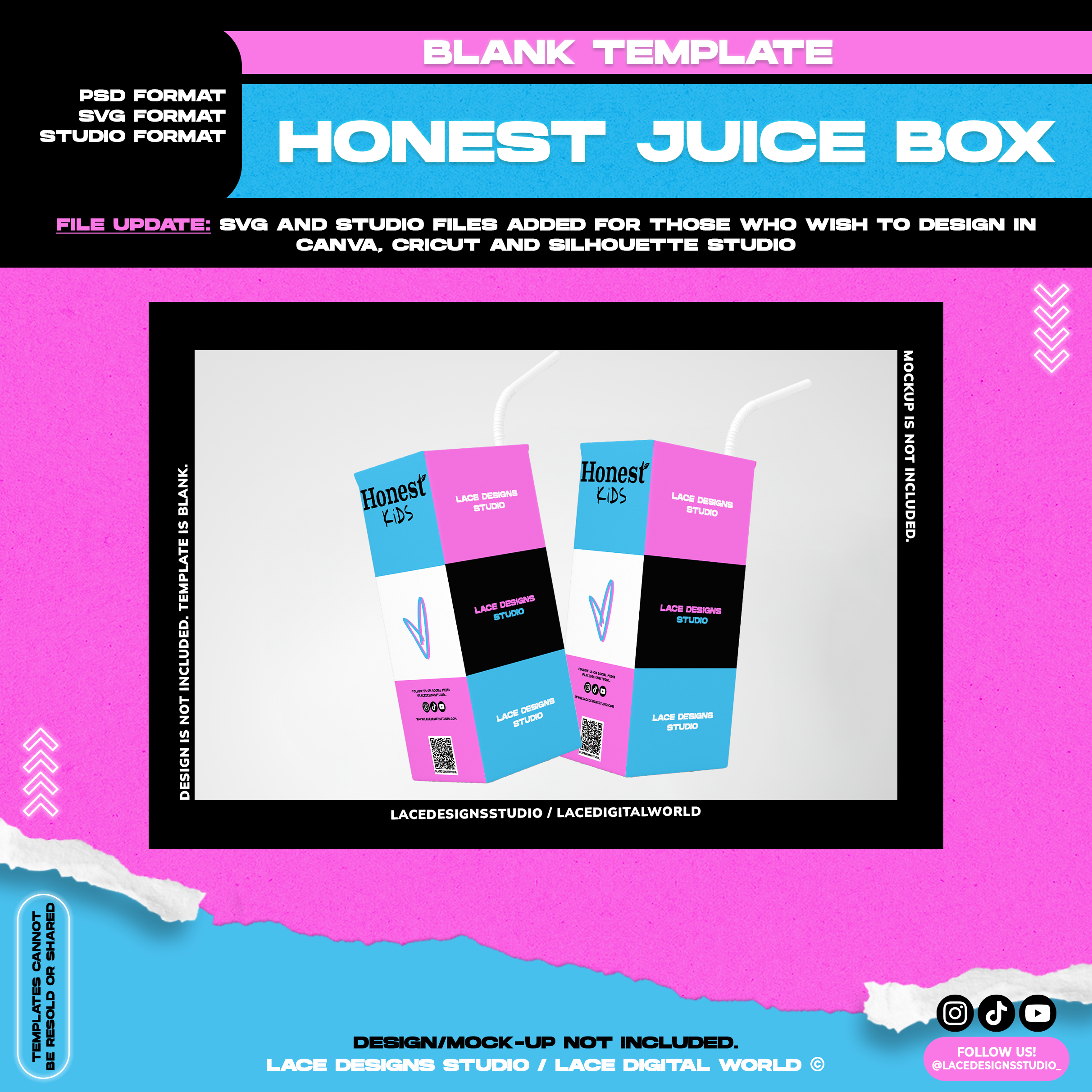 Juice Box Template Juice Box Design Template