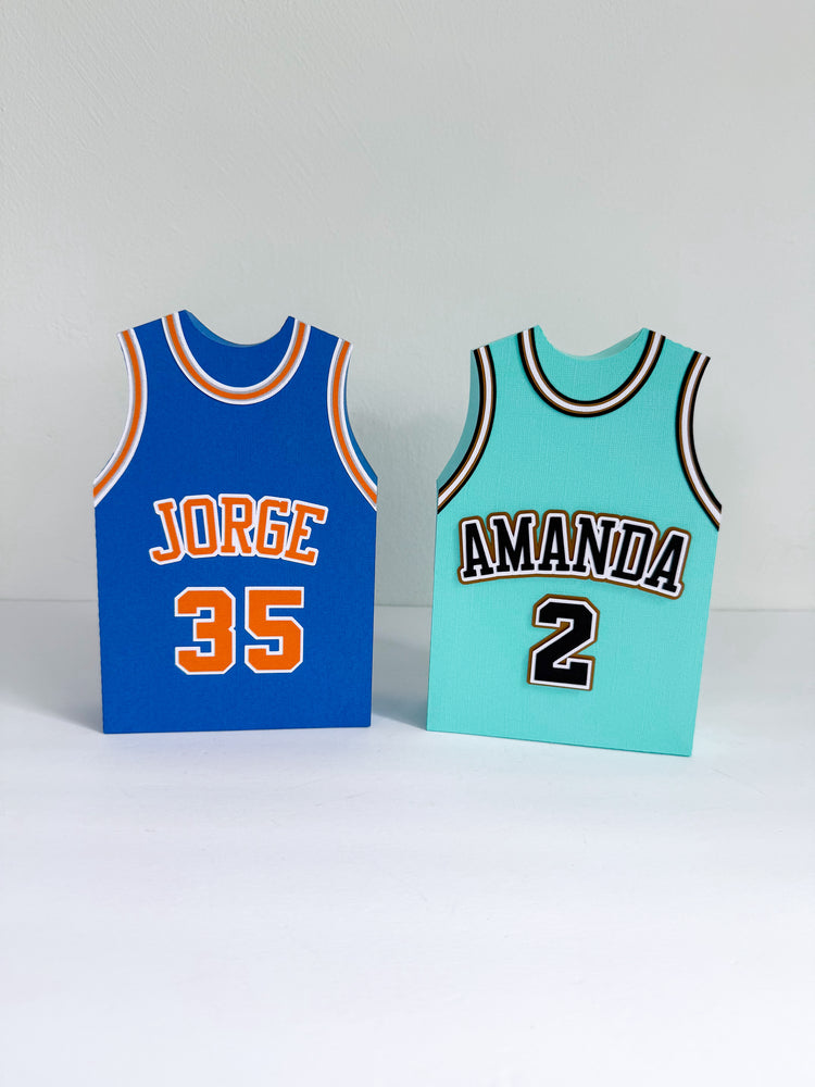 Custom Favor Box - Sports Jersey