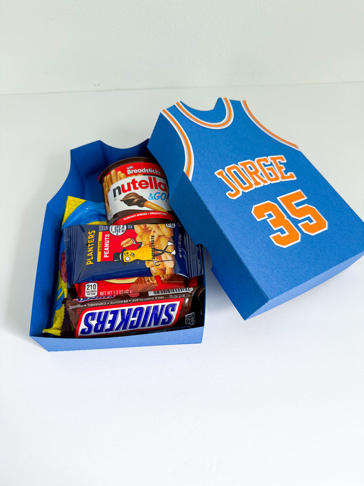 Custom Favor Box - Sports Jersey