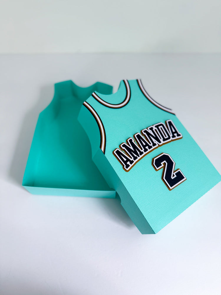 Custom Favor Box - Sports Jersey
