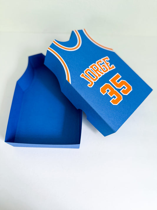 Custom Favor Box - Sports Jersey
