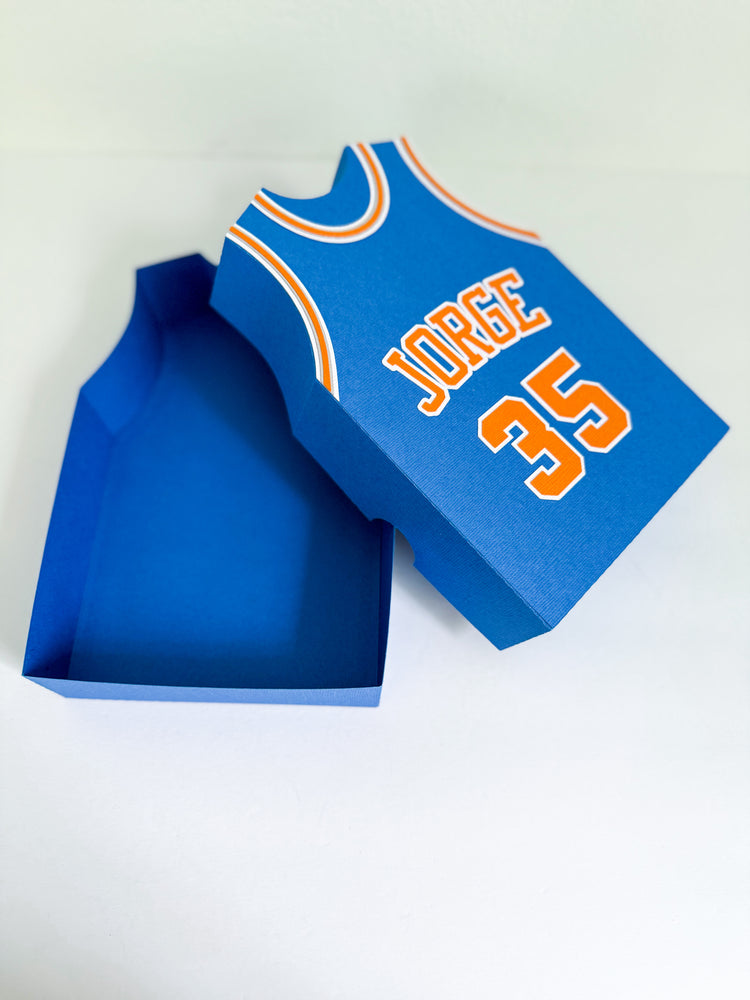 Custom Favor Box - Sports Jersey