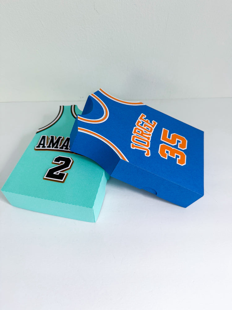 Custom Favor Box - Sports Jersey