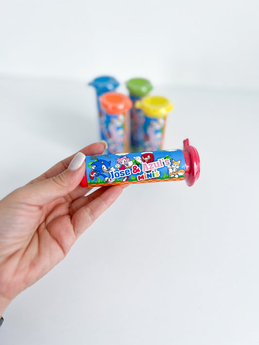 Custom Milk Chocolate Tubes