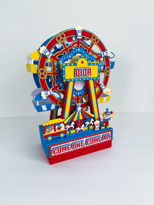 5 x Circus Ferris Wheel - Jacqueline 8/22