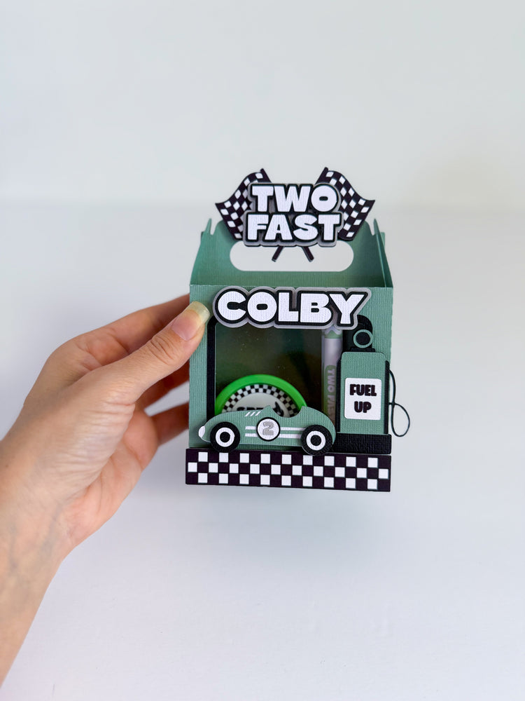 Custom Mini Playdoh + Coloring Box