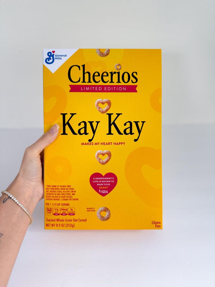 Custom Cereal Boxes (Regular)