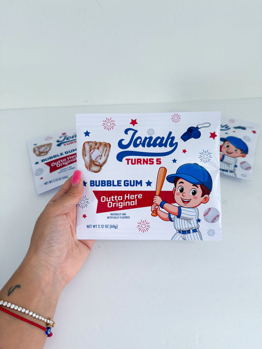 Custom Gum Baseball League