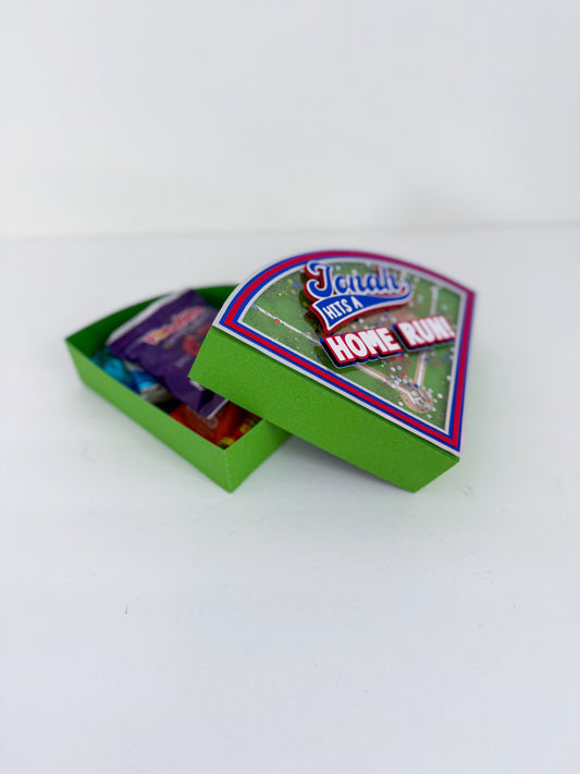 Custom Favor Box - Sports Home Plate